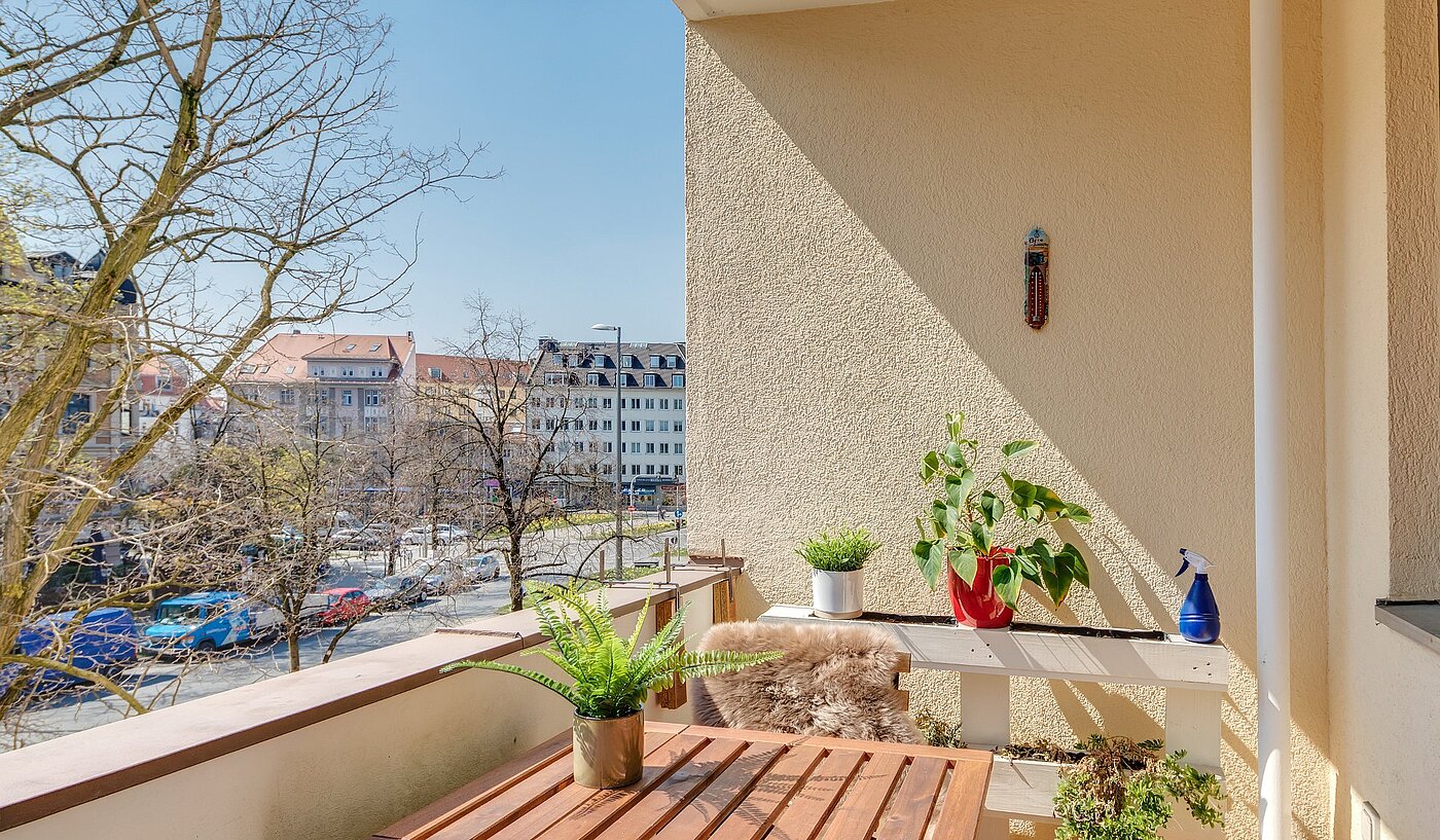 Apartamento de 2 habitaciones | München-Neuhausen | 2003ML5 | ...gemütlicher Loggia