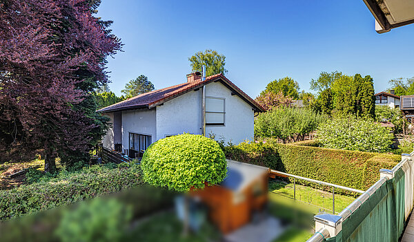 Apartamento de 3.5 habitaciones | Bad Aibling | 70442 | Blick vom Westbalkon