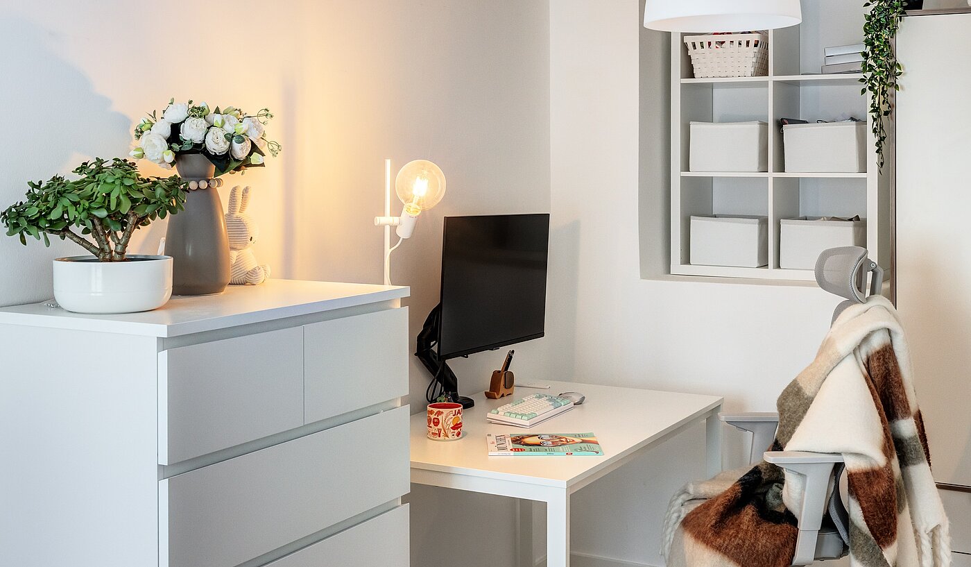 Apartamento de 2 habitaciones | München-Sendling | 70220 | Arbeitsbereich