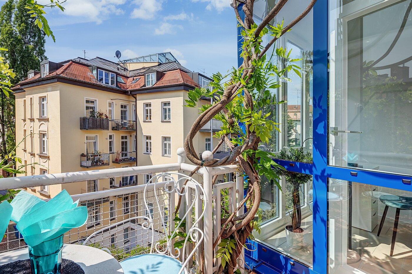 Apartamento de 2 habitaciones | München-Schwabing | 70434 | Highlight - Balkon...