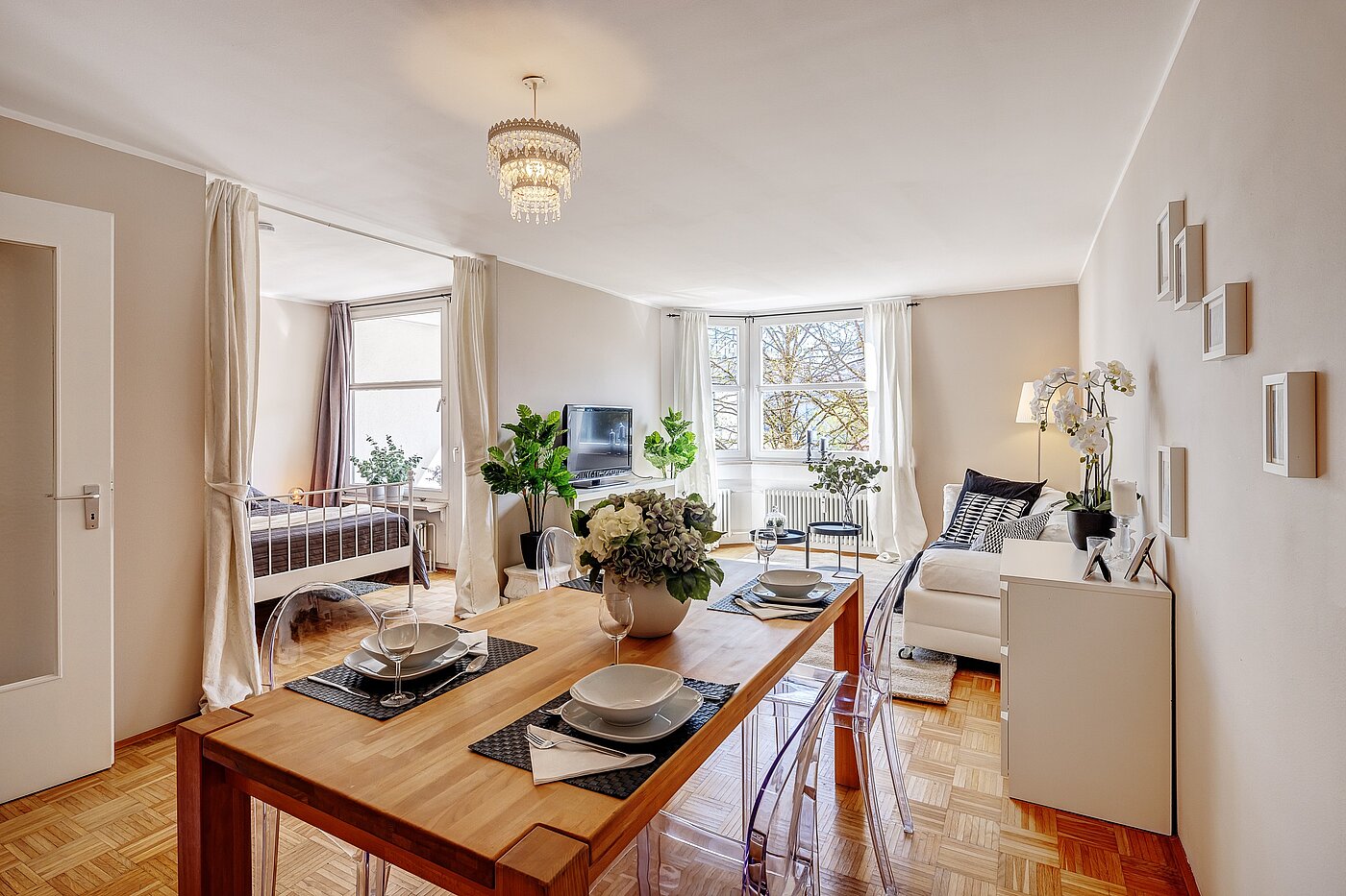 Apartamento de 1.5 habitaciones | München-Bogenhausen | 2203ML2 | mit Platz zum Essen...