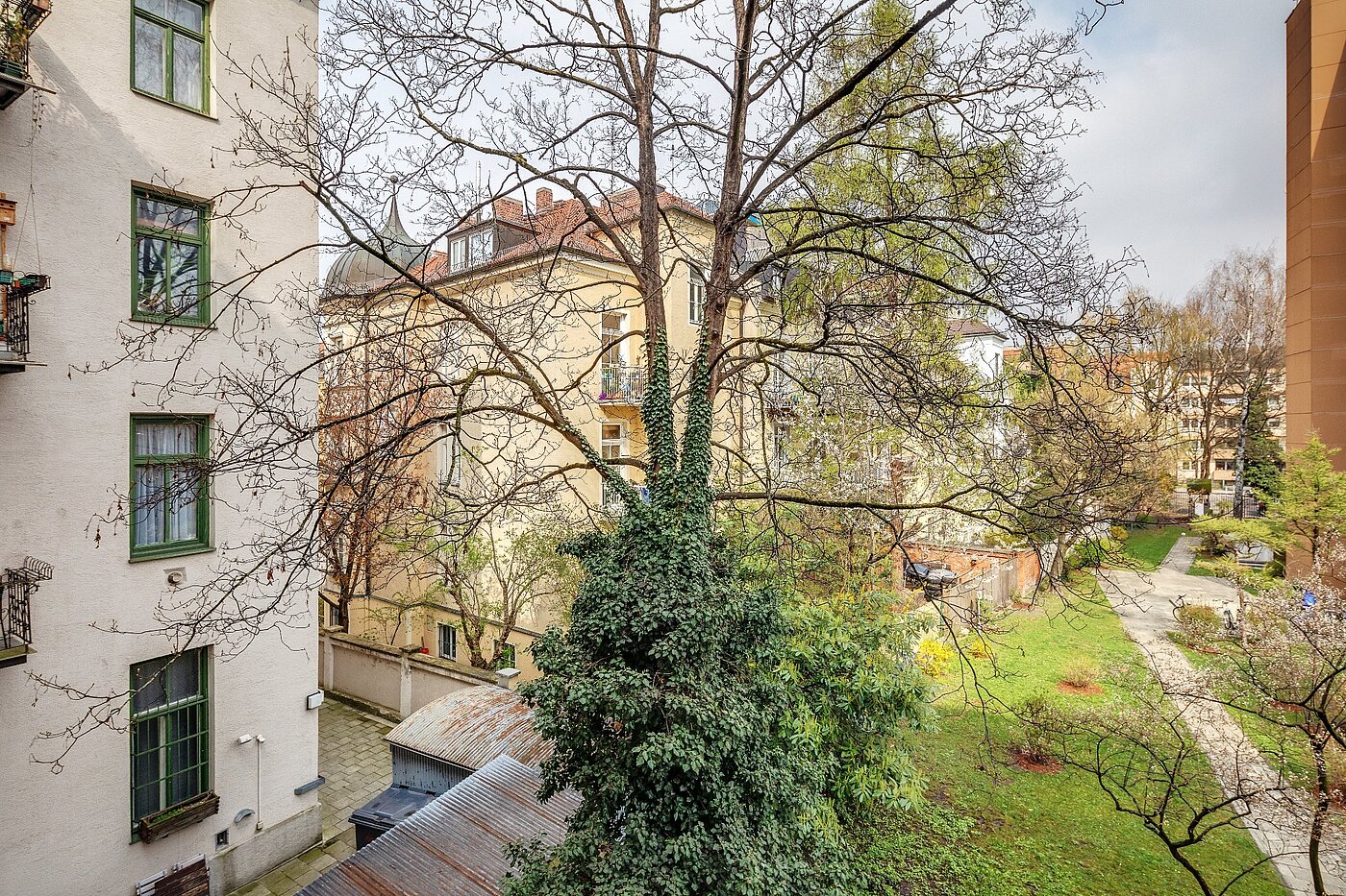 Apartamento de 1 habitación | München-Nymphenburg | 1912ML2 | ...Blick ins Grüne