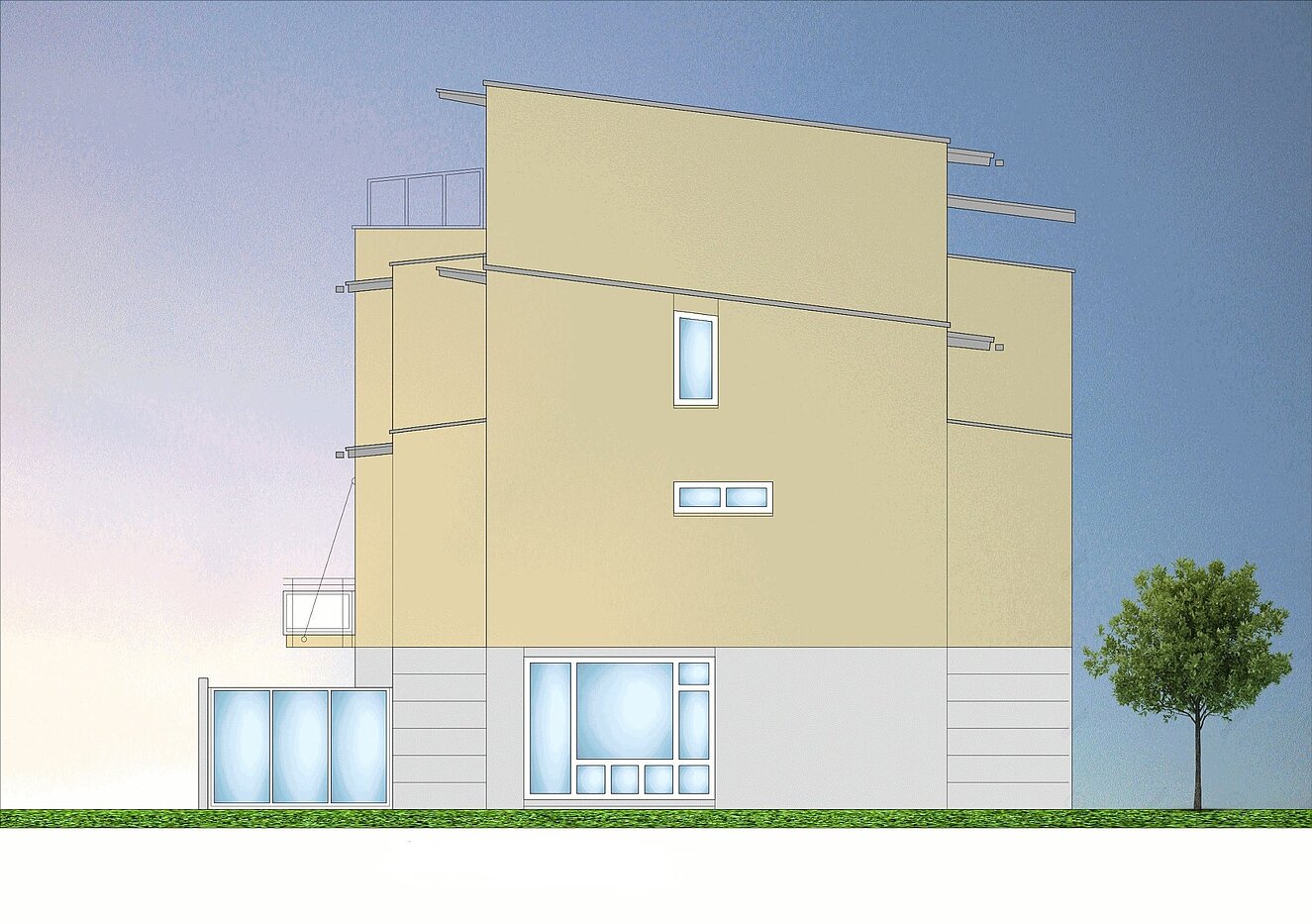 Piso dúplex  de 4 habitaciones | Olching | 1903ML1 | Ansicht - Süden