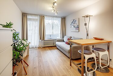 Schwabing: piso de una habitación con balcón cerca de Ungerer Bad
