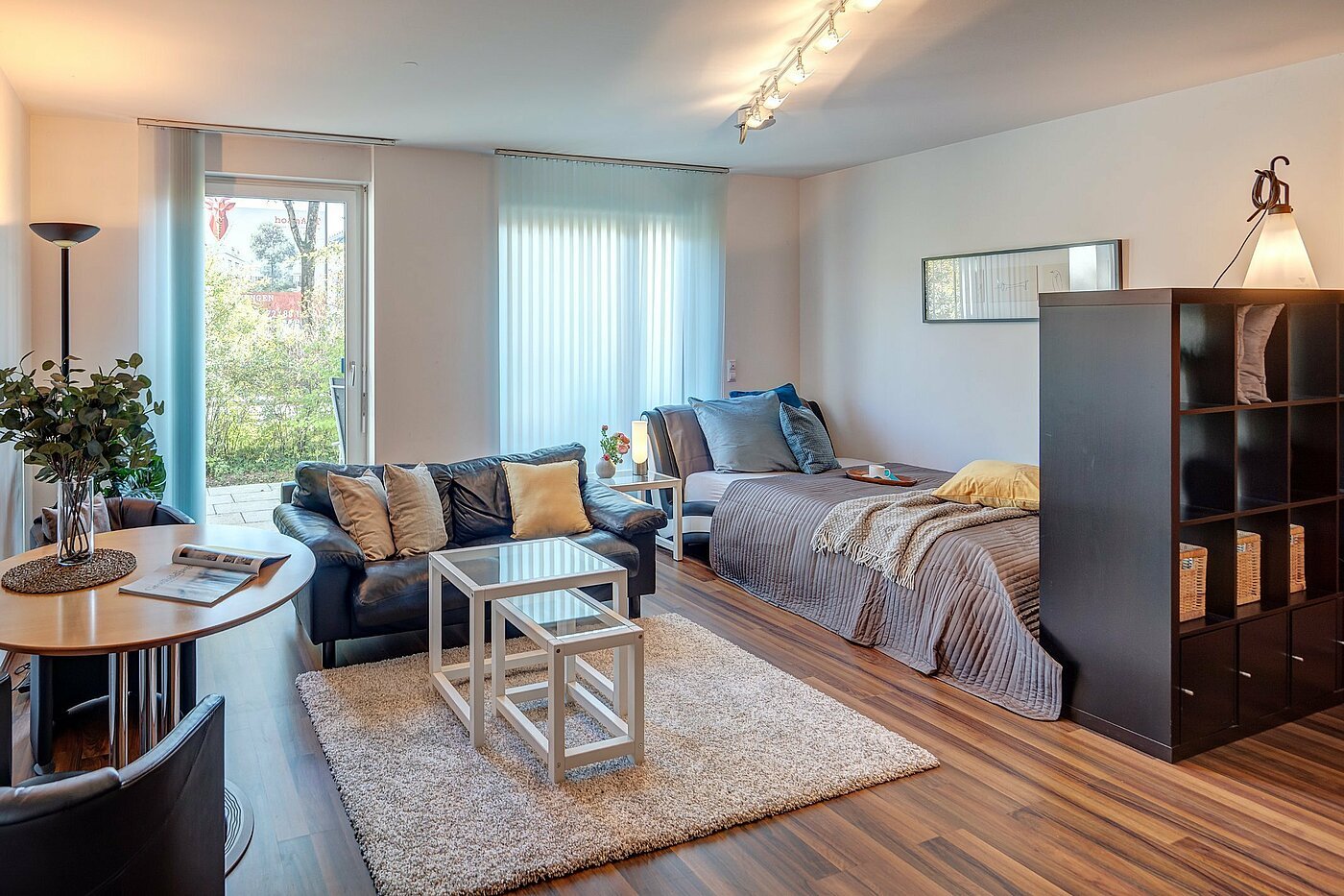 Apartamento de 1 habitación | München-Trudering | 1810ML3 | ...und Schlafbereich