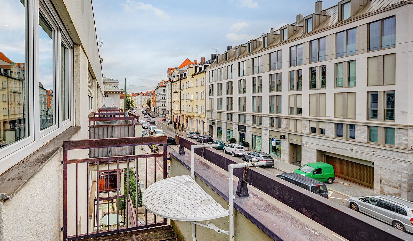 Apartment de 1 habitación | München-Bogenhausen | 703041 | Balkon