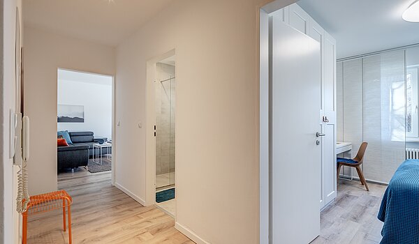 Piso en planta baja de 2 habitaciones | München-Moosach | 70462 | Raumaufteilung