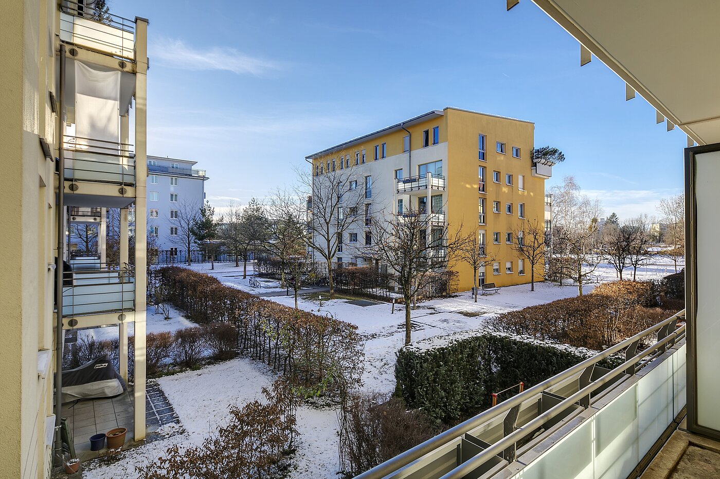 Apartamento de 4 habitaciones | 1709ML3 | Die Aussicht vom Balkon...