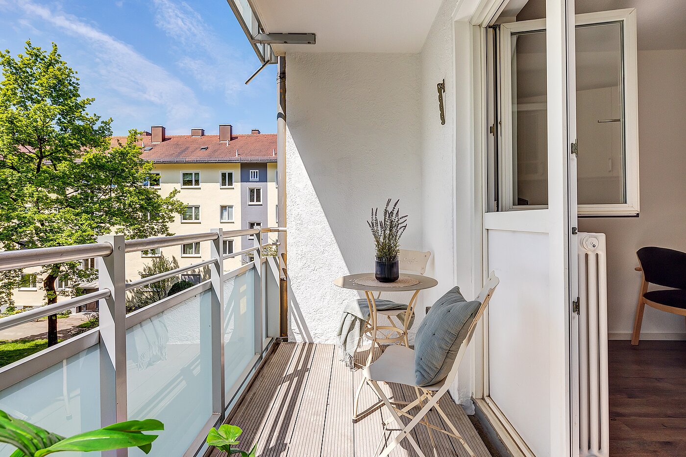 Apartamento de 2.5 habitaciones | München-Berg am Laim | 70030 | ...Zugang zum Südbalkon