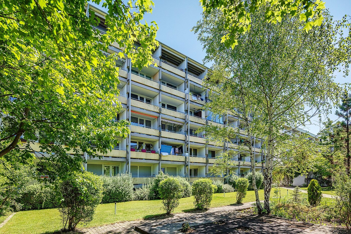 Apartamento de 2 habitaciones | München-Sendling-Westpark | 2003ML9 | Gartenseite