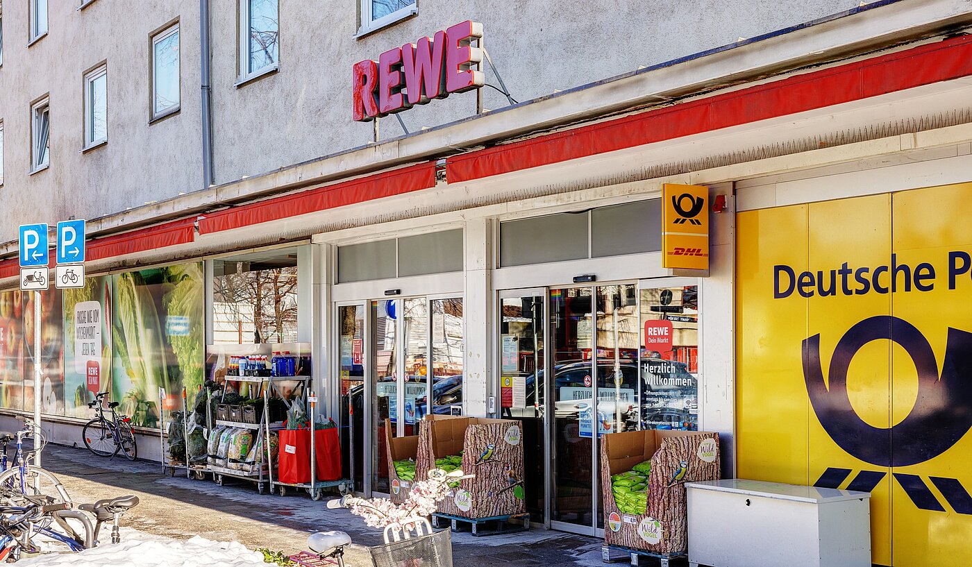 Apartamento de 2 habitaciones | München-Schwabing | 70096 | Einkaufsmöglichkeiten