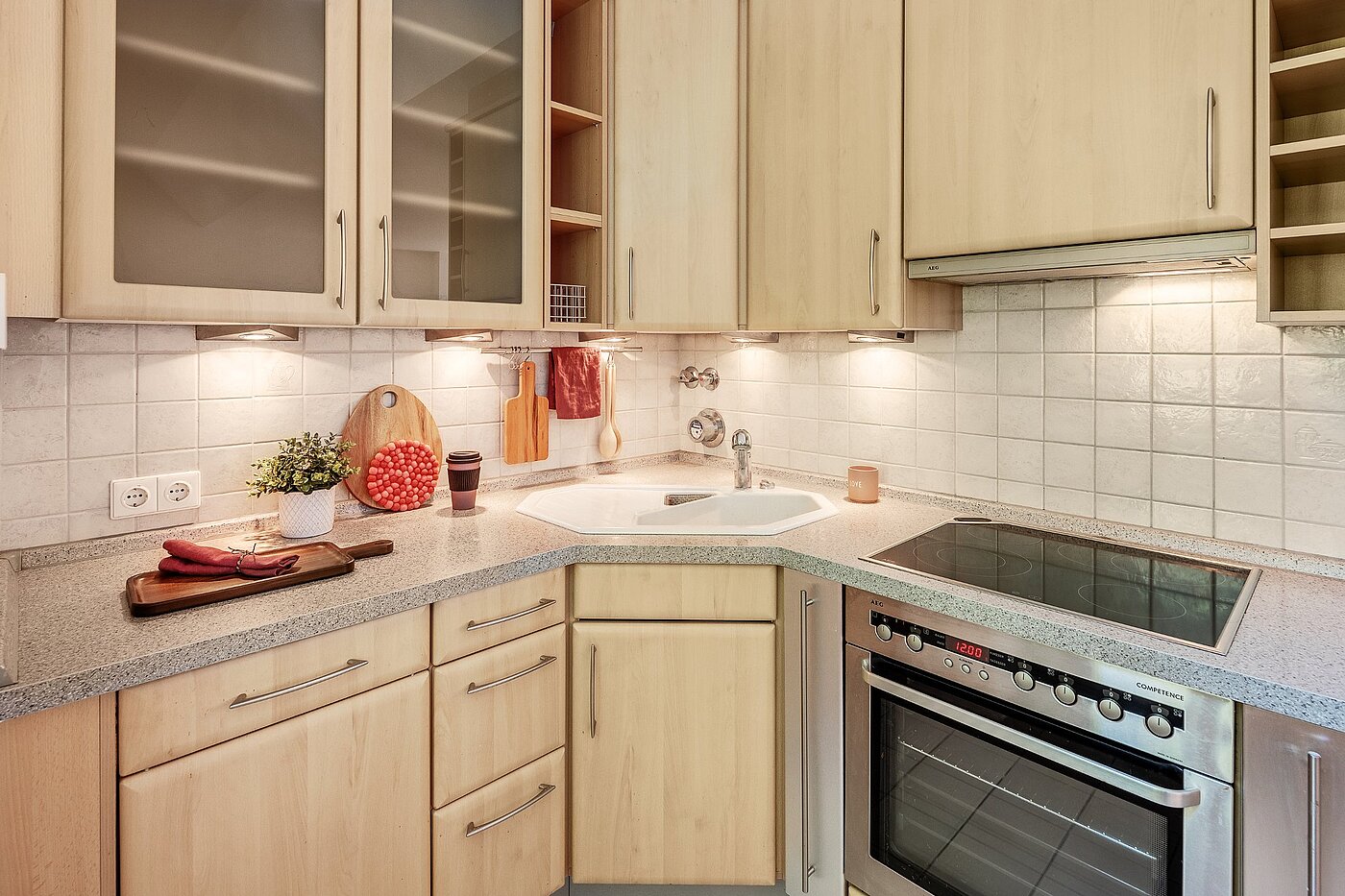 Apartamento de 3 habitaciones | München-Harlaching | 1908ML6 | Küchenzeile