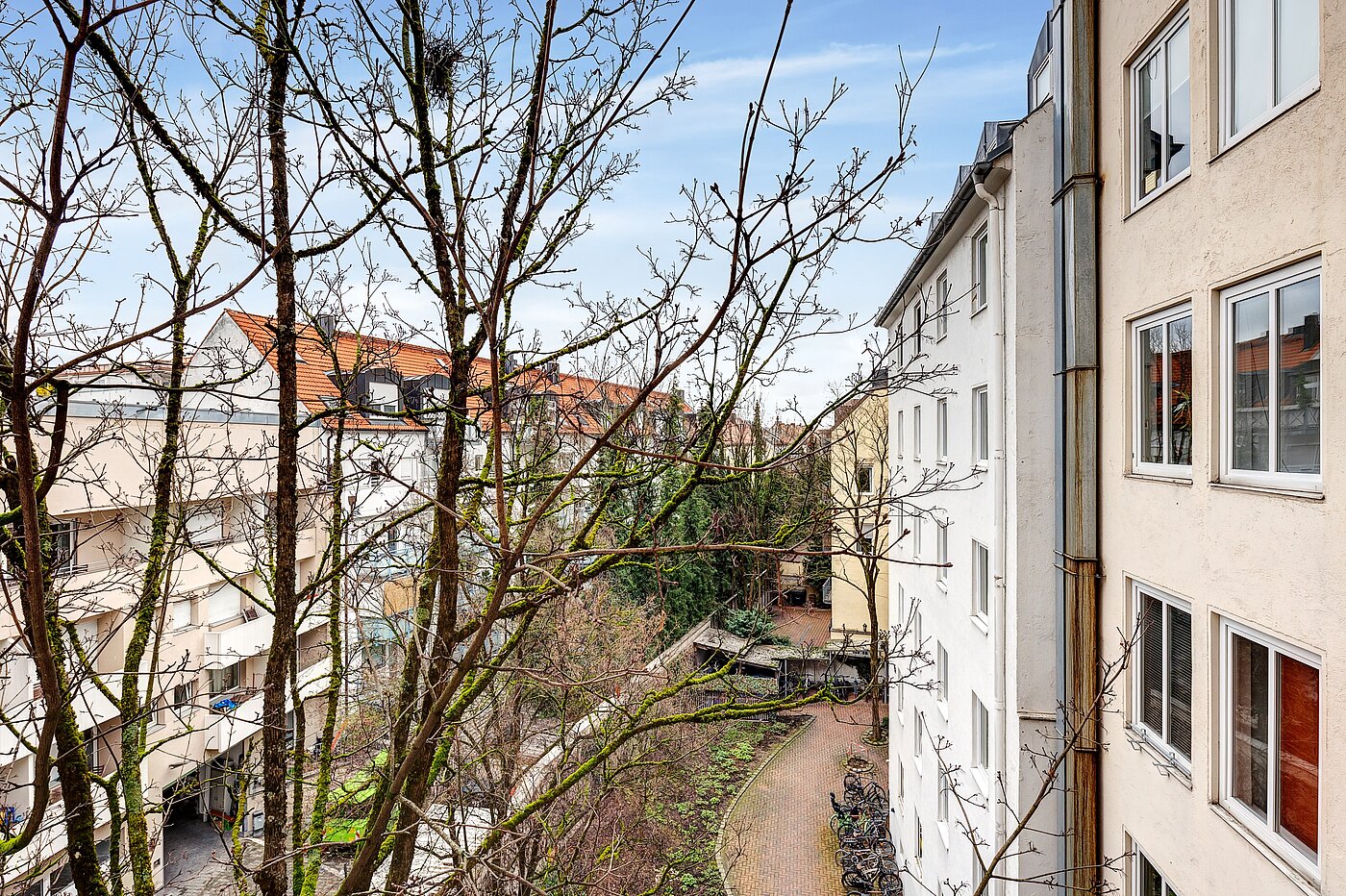 Apartamento de 1 habitación | München-Schwabing | 701051 | Ruhig zum Innenhof