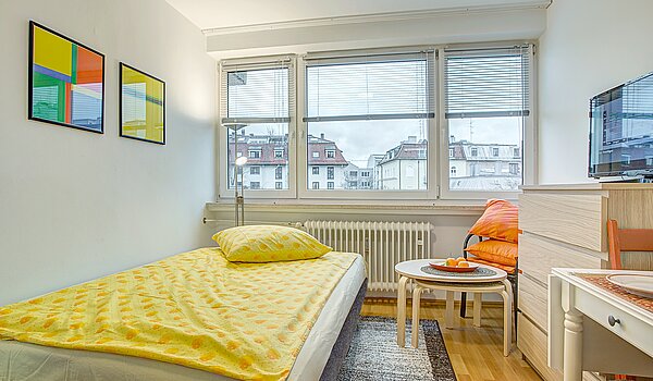 Apartment de 1 habitación | München-Ludwigsvorstadt | 70469 | Schlafen