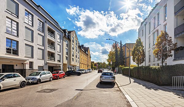 Apartamento de 2 habitaciones | München-Thalkirchen | 70493 | Ruhige Anwohnerstraße