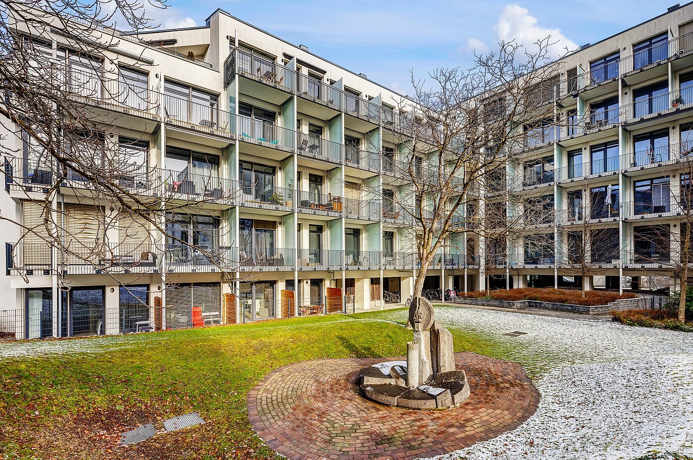 Piso en planta baja de 1 habitación | München-Bogenhausen | 2301ML3 | Innenhof