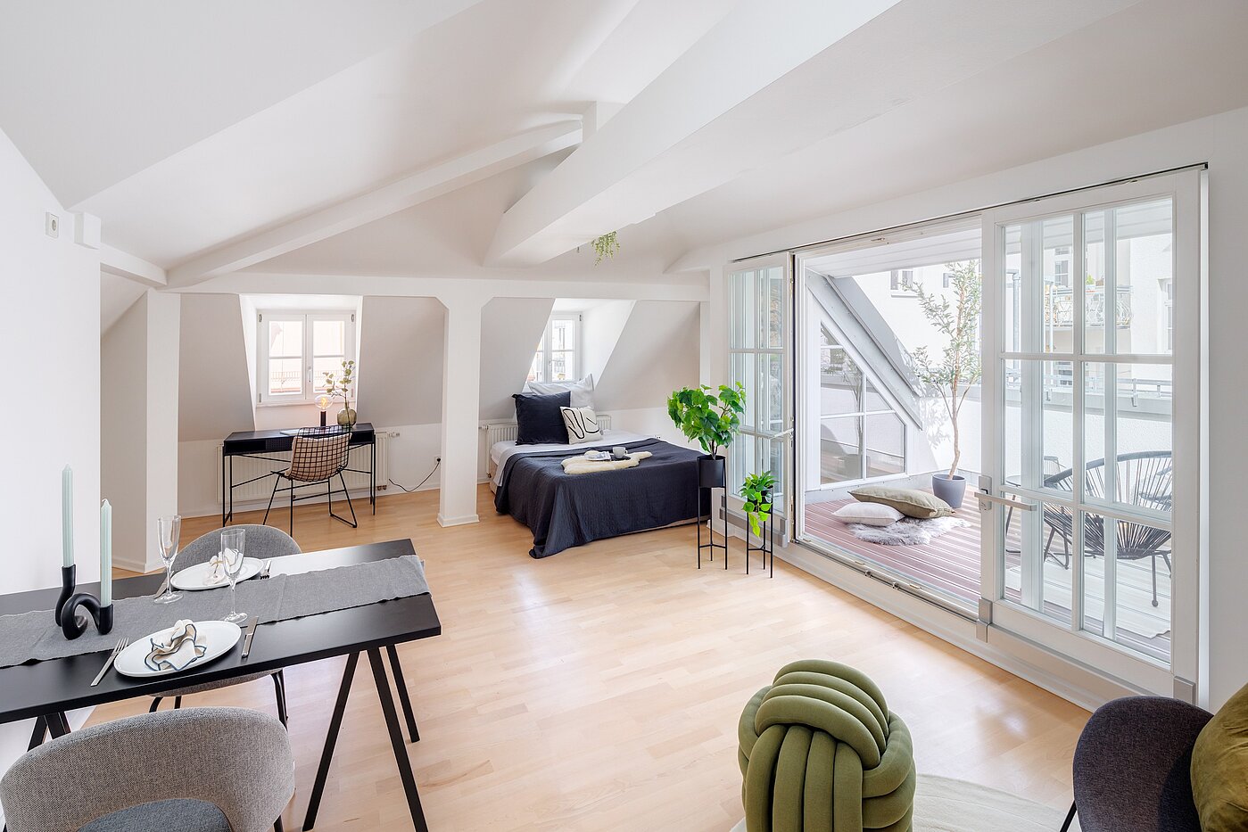 Piso ático de 1 habitación | München-Sendling | 700402 | Neues Zuhause
