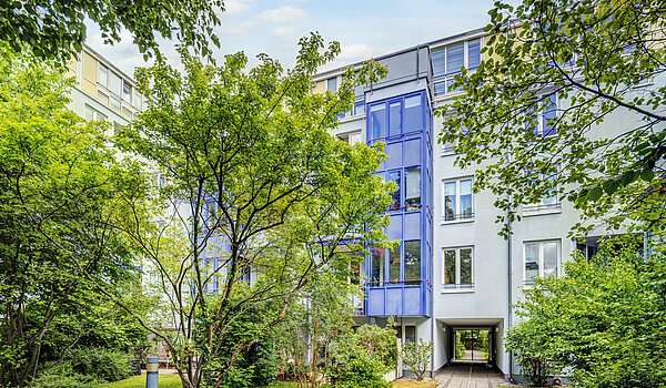Apartamento de 2 habitaciones | München-Neuhausen | 70440 | Außenansicht