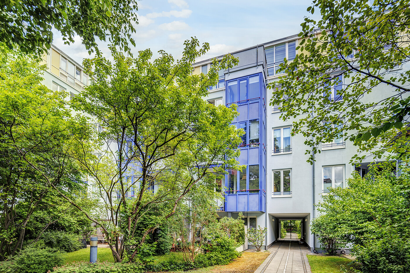 Apartamento de 2 habitaciones | München-Neuhausen | 70440 | Außenansicht