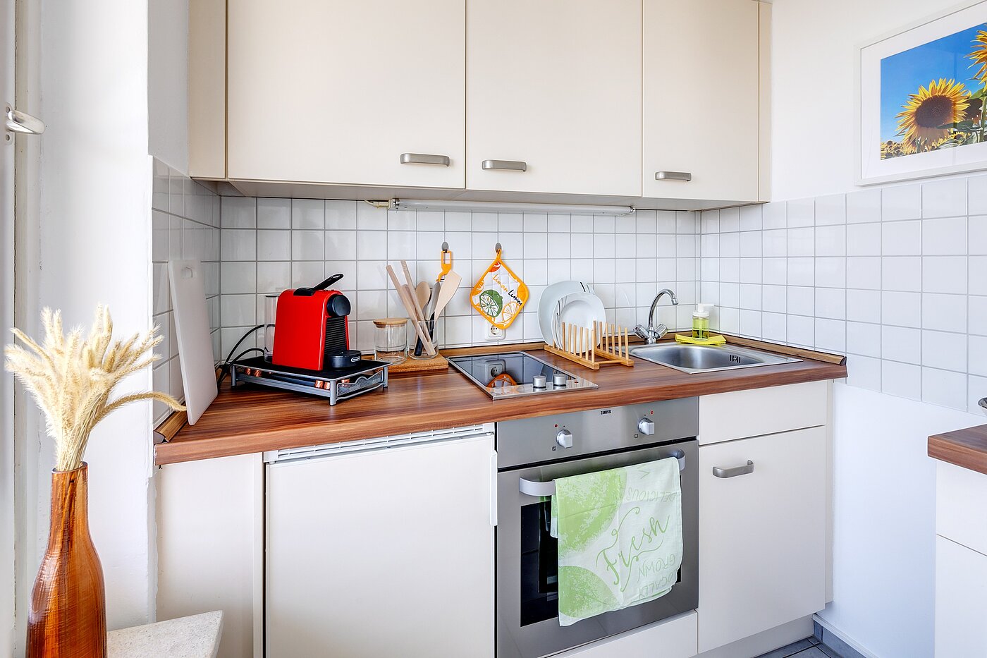 Apartamento de 1 habitación | München-Solln | 700901 | ...mit Küchenzeile