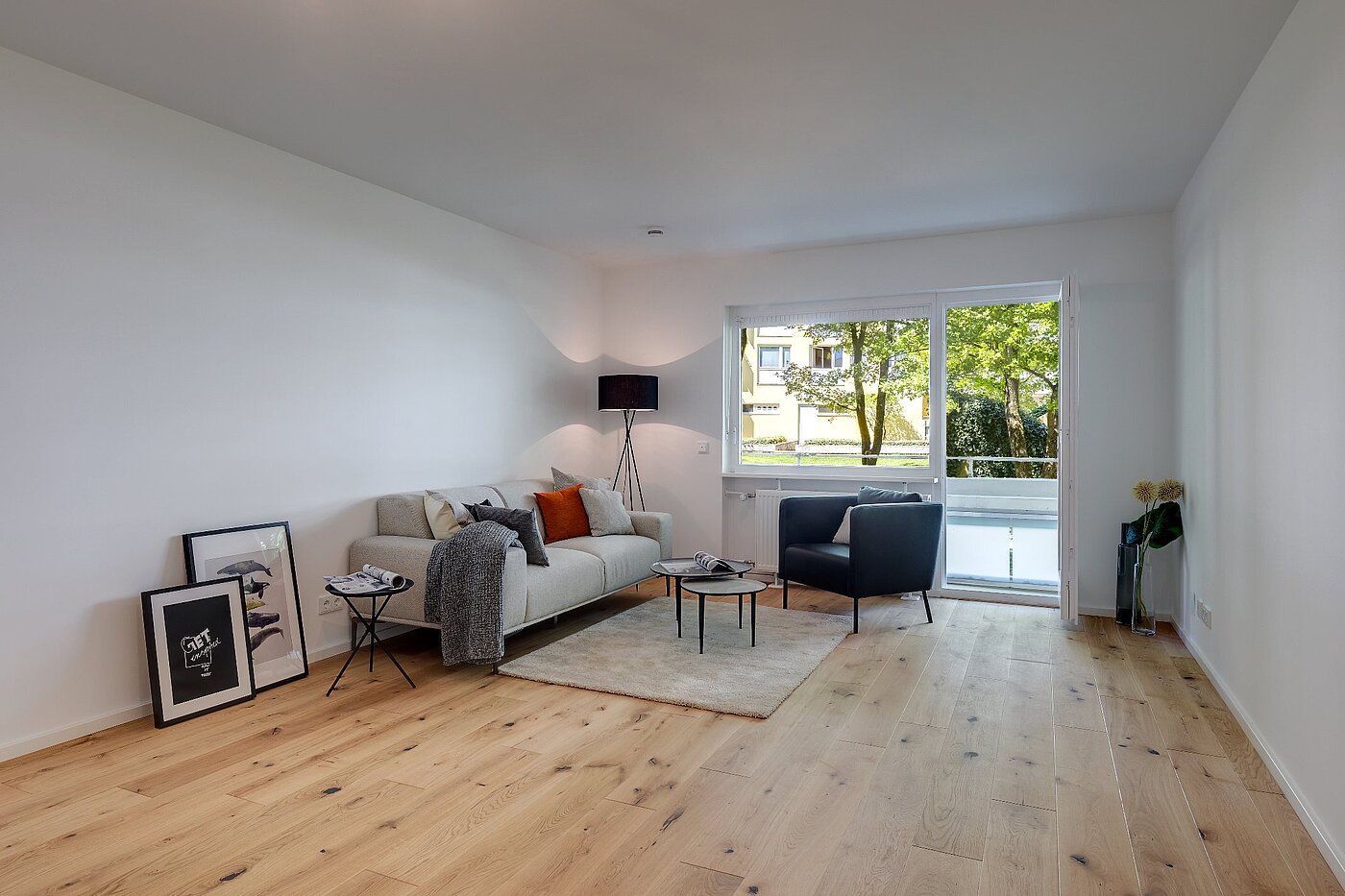 Apartamento de 3 habitaciones | München-Neuhausen | 1803D7 | Helles Wohn-/Esszimmer