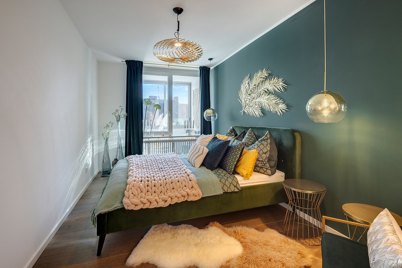 Apartamento de 3 habitaciones | München-Sendling | 70167 | ...mit großem Bett...