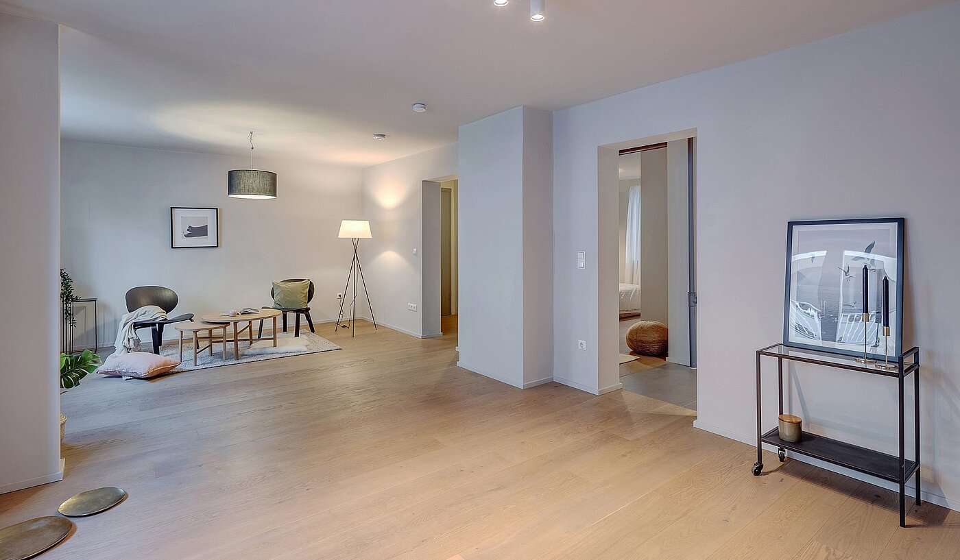 Entresuelo  de 2 habitaciones | München-Lehel | 2012ML1 | Großer Wohn- und Essbereich...