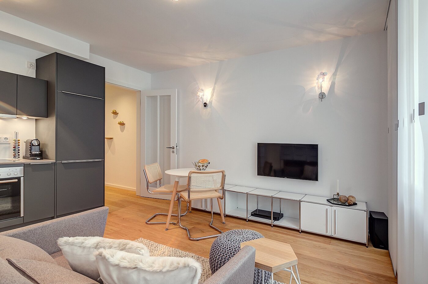 Piso en planta baja de 1 habitación | München-Schwabing | 1908ML2 | ...Essbereich mit...