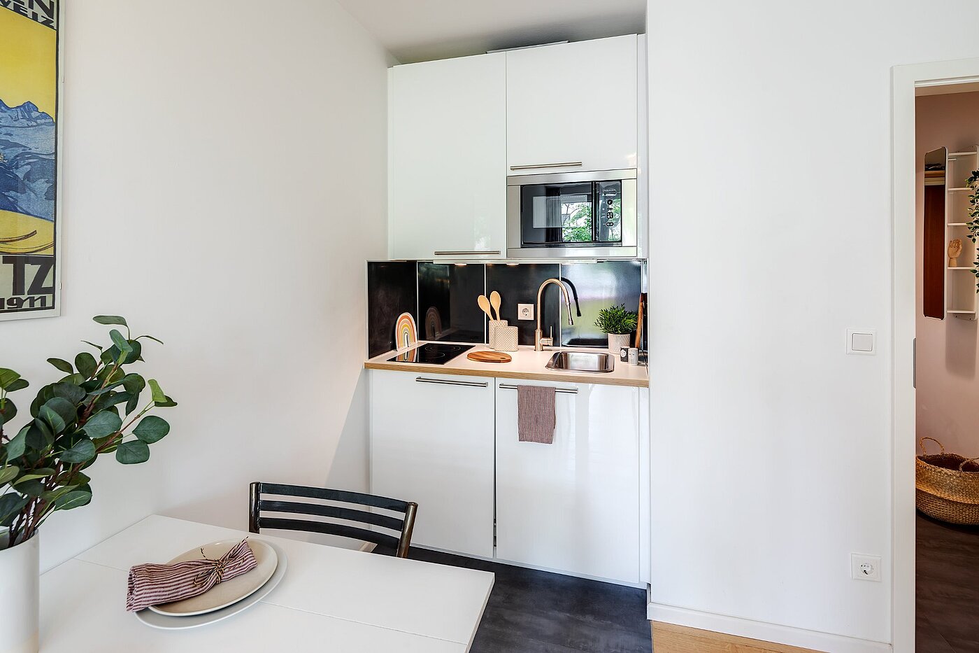 Apartamento de 1 habitación | München-Obergiesing | 1903ML2 | Praktische Küchenzeile