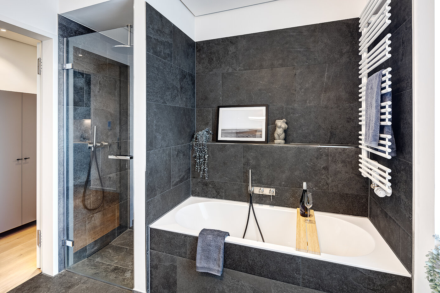 Penthouse de 2 habitaciones | München-Maxvorstadt | 704271 | ...Dusche und Badewanne