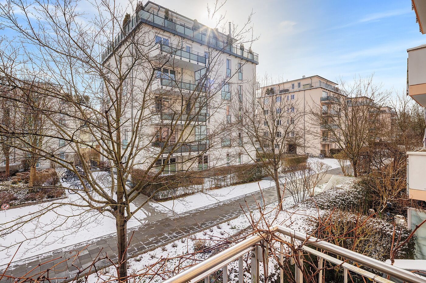 Apartamento de 2 habitaciones | München-Bogenhausen | 70396 | ... in den ruhigen Innenhof