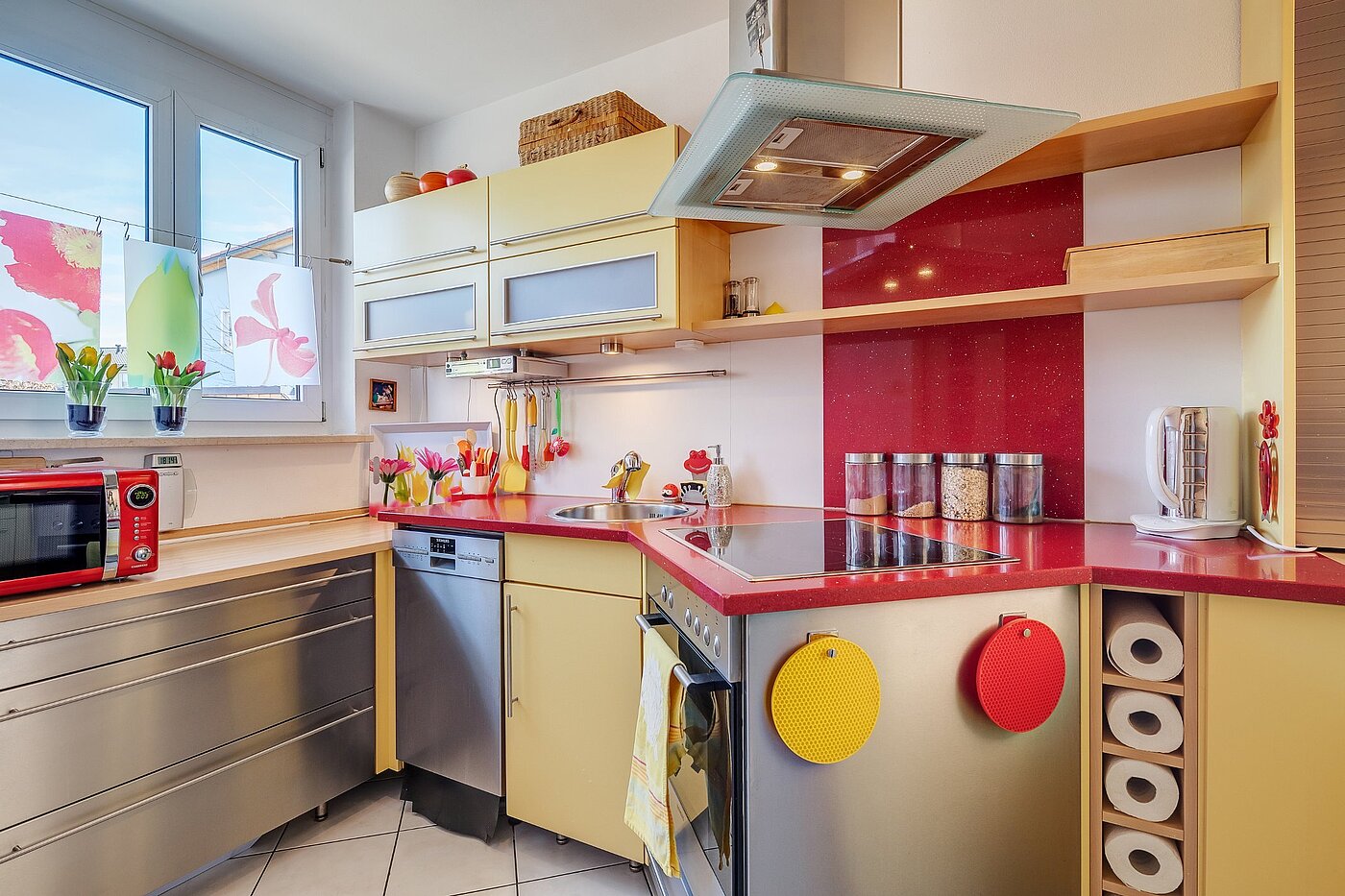 Piso dúplex  de 4 habitaciones | Olching | 1903ML1 | Küche mit Fenster