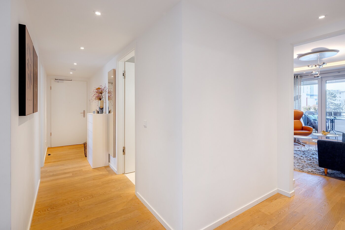 Apartamento de 4 habitaciones | München-Bogenhausen | 70380 | Flur Blickrichtung Eingang