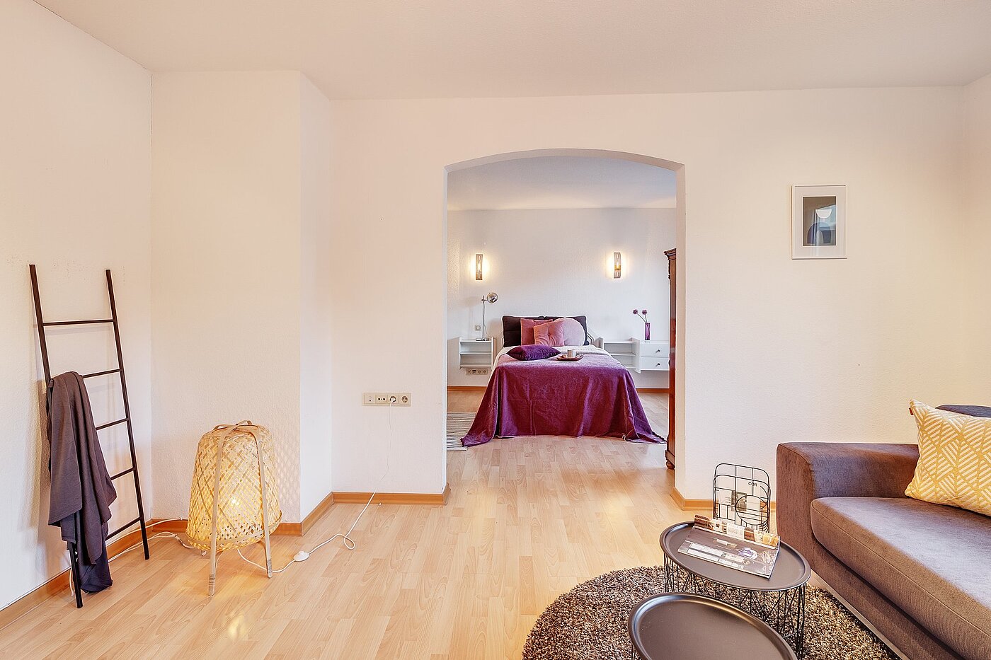 Apartamento de 1.5 habitaciones | München-Schwabing | 2011ML3 | ...und Zugang zum Schlafbereich