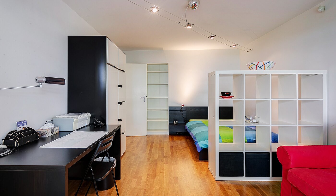 Piso en planta baja de 1 habitación | München-Nymphenburg | 2203ML1 | ...und Schlafen...