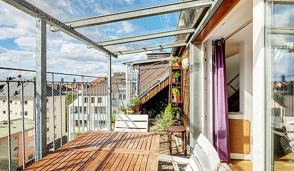 Apartamento de 5 habitaciones | München-Neuhausen | 70140 | Sonniger Westbalkon