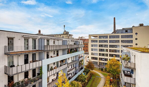 Apartamento de 2.5 habitaciones | München-Schwanthalerhöhe | 2210ML2 | ...Richtung Innenhof