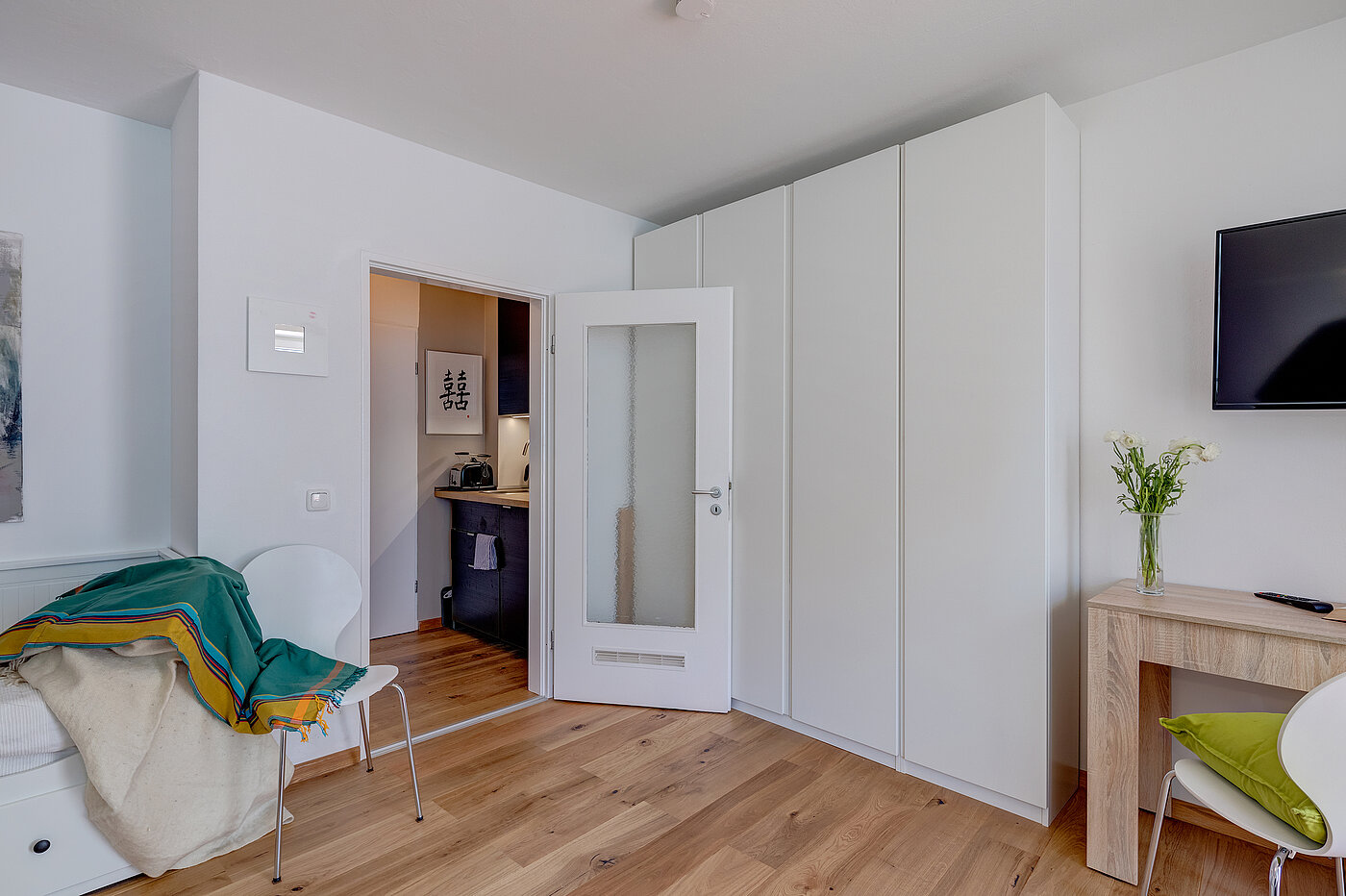 Apartamento de 1 habitación | München-Haidhausen | 70312 | Wohn- und Essbereich