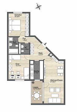 Nicht maßstabsgetreu