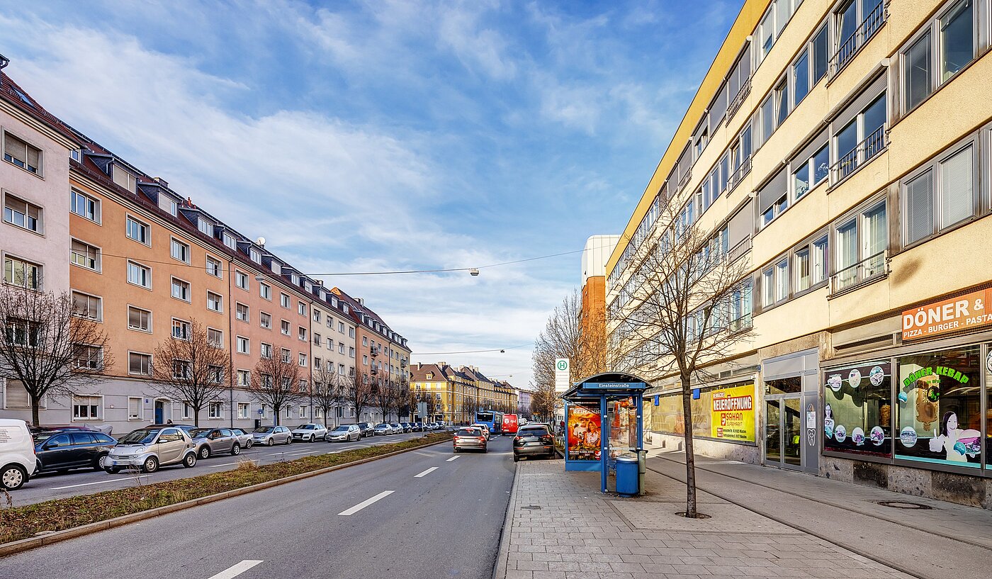 Apartamento de 1.5 habitaciones | München-Au | 2112ML2 | Bushaltestelle vor der Tür