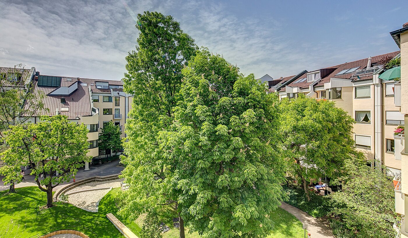 Apartamento de 1 habitación | München-Bogenhausen | 1807ML5 | ...mit Ausblick ins Grüne