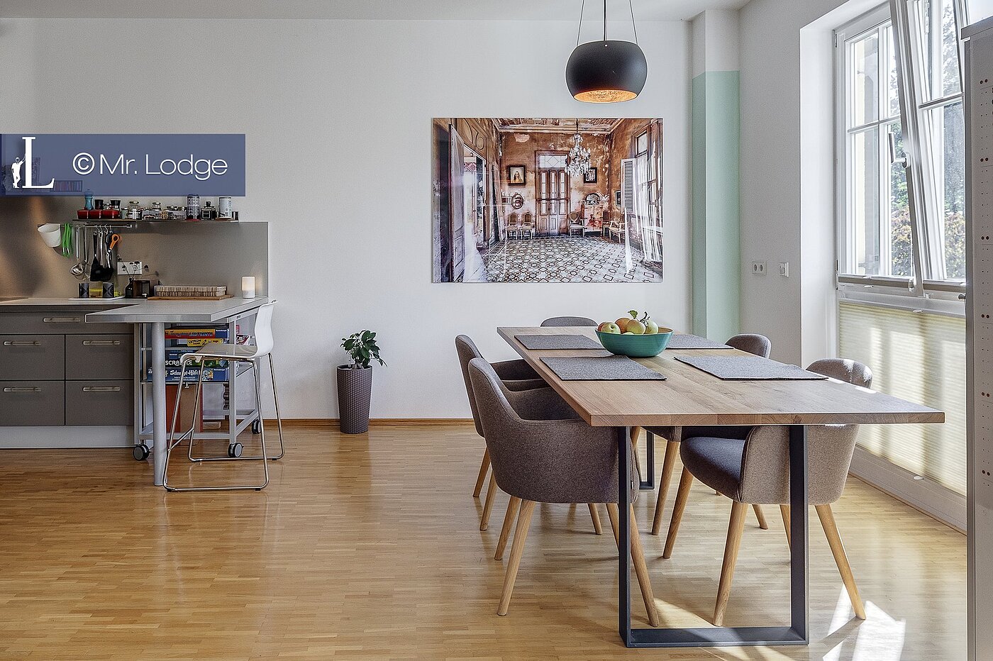 Apartamento de 3 habitaciones | München-Solln | 1809D8 | mit schönem Essplatz