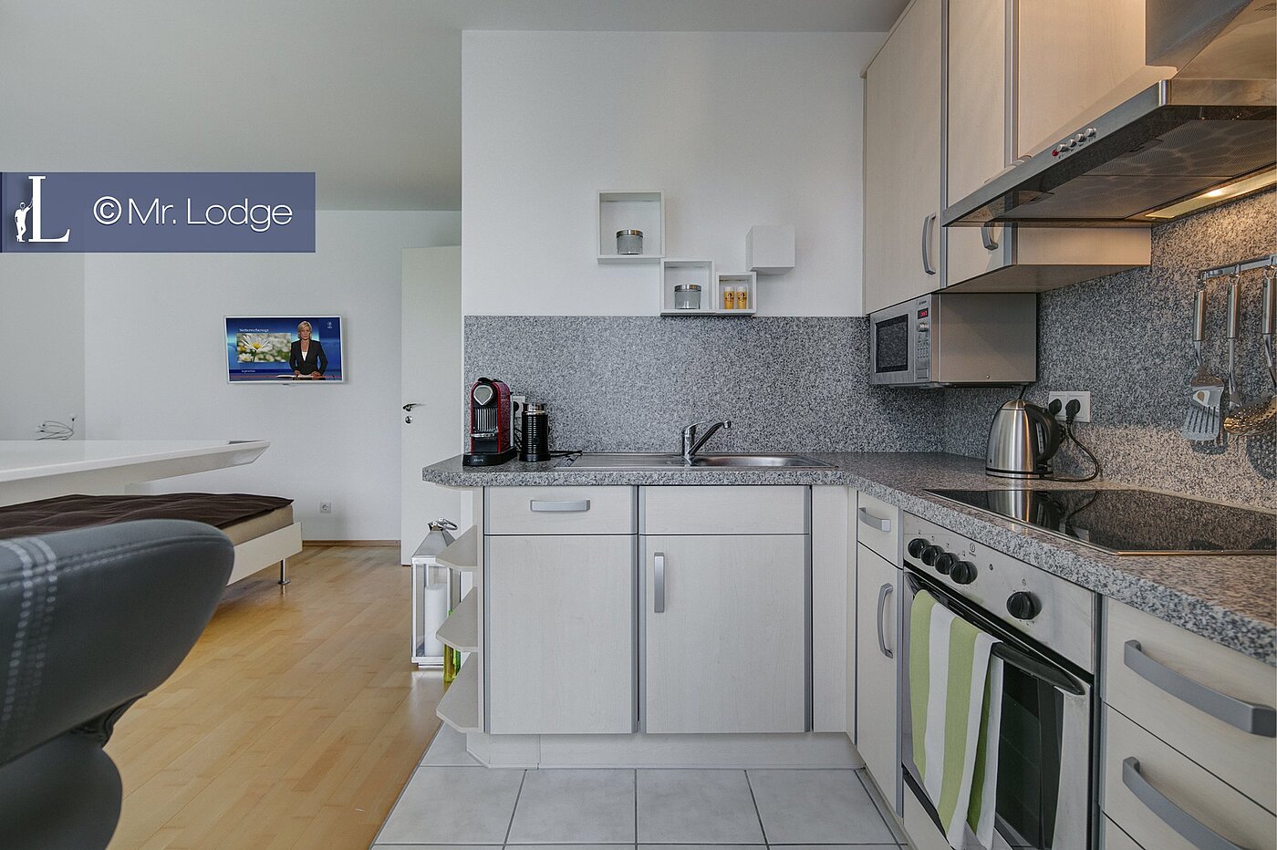 Apartamento de 1 habitación | München-Thalkirchen | 1705ML8 | Blick von der Küche