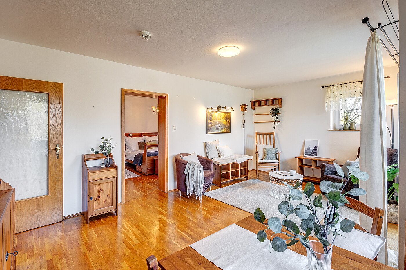 Apartamento de 3 habitaciones | München-Forstenried | 2204ML1 | Helles Wohnzimmer mit...