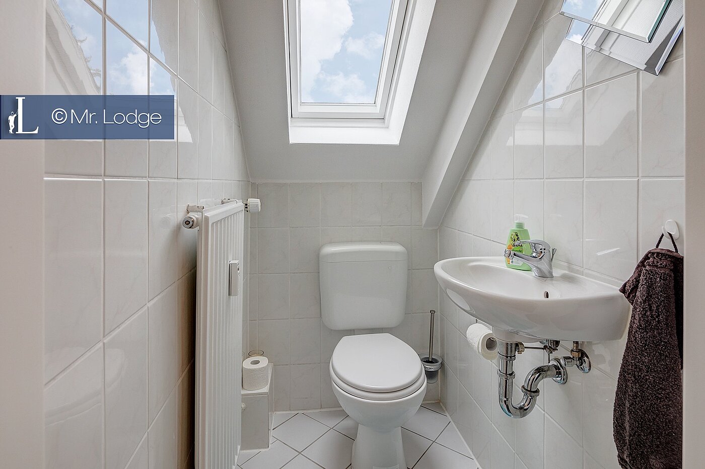 Piso ático de 3 habitaciones | München-Hasenbergl | 1803D9 | Separates WC
