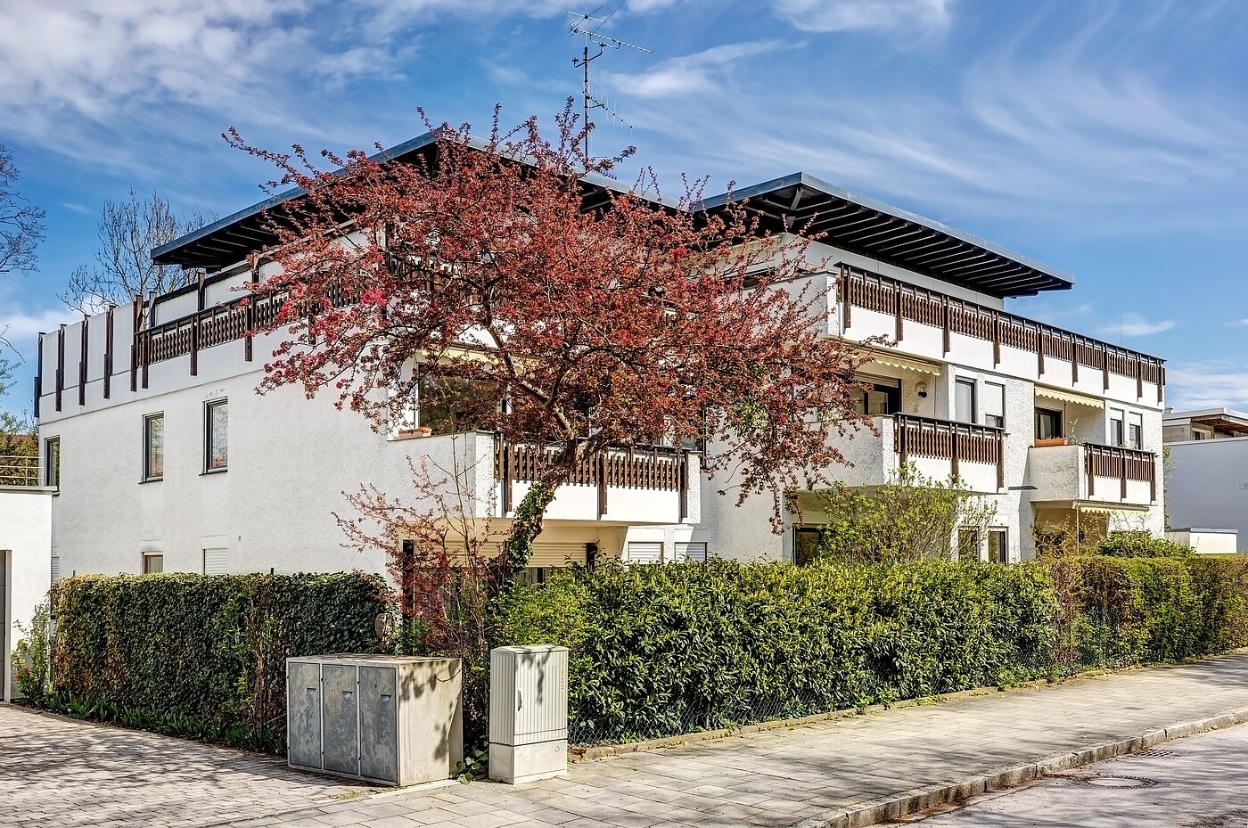 Apartamento de 2.5 habitaciones | München-Obermenzing | 700191 | Ansicht von der Straße