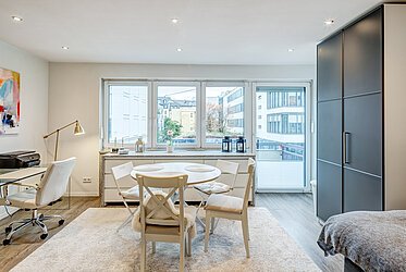 Haidhausen: elegante vivienda con balcón en una ubicación privilegiada cerca del Parlamento de Baviera