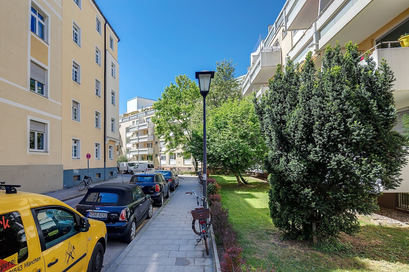 Apartamento de 3 habitaciones | München-Neuhausen | 1803D7 | Straßenansicht