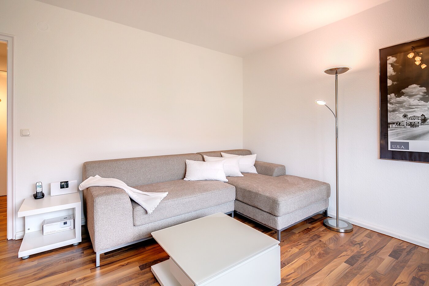 Apartamento de 2 habitaciones | München-Schwabing | 70096 | Helles Wohnzimmer
