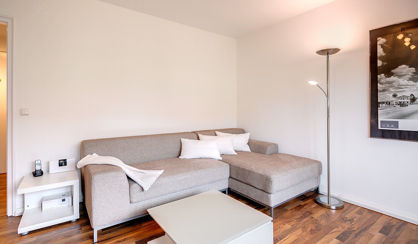 Apartamento de 2 habitaciones | München-Schwabing | 70096 | Helles Wohnzimmer